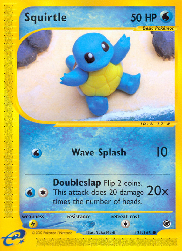 Squirtle (131/165) [Expedition: Base Set] | Clutch Gaming