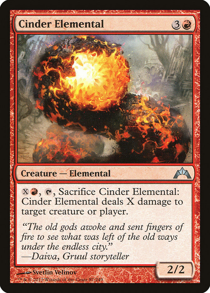 Cinder Elemental [Gatecrash] | Clutch Gaming