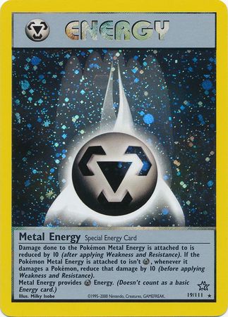 Metal Energy (19/111) [Neo Genesis Unlimited] | Clutch Gaming