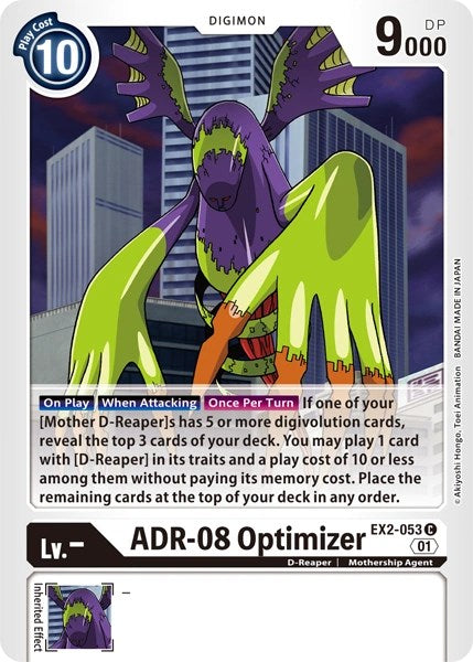 ADR-08 Optimizer [EX2-053] [Revision Pack Cards] | Clutch Gaming