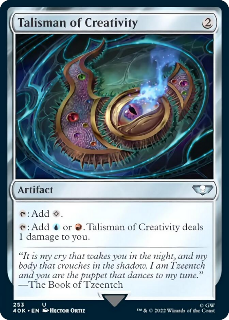 Talisman of Creativity [Warhammer 40,000] | Clutch Gaming