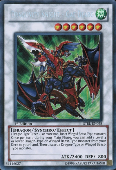 Dragunity Knight - Gae Dearg [STBL-EN098] Secret Rare | Clutch Gaming