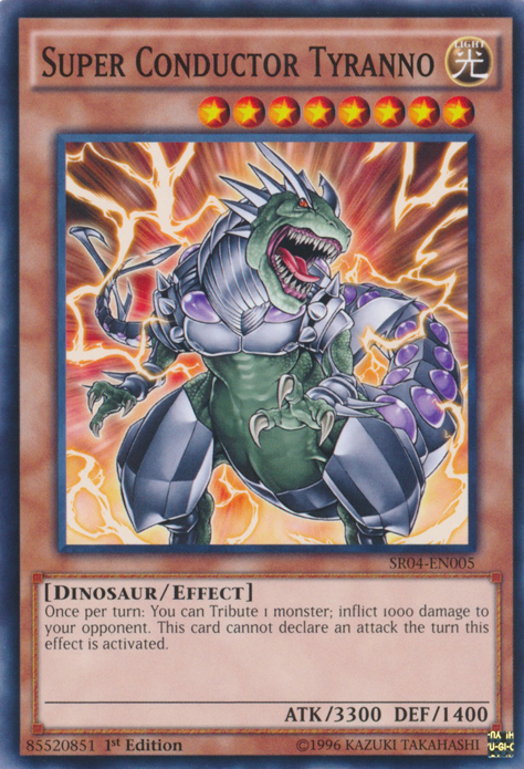 Super Conductor Tyranno [SR04-EN005] Common | Clutch Gaming