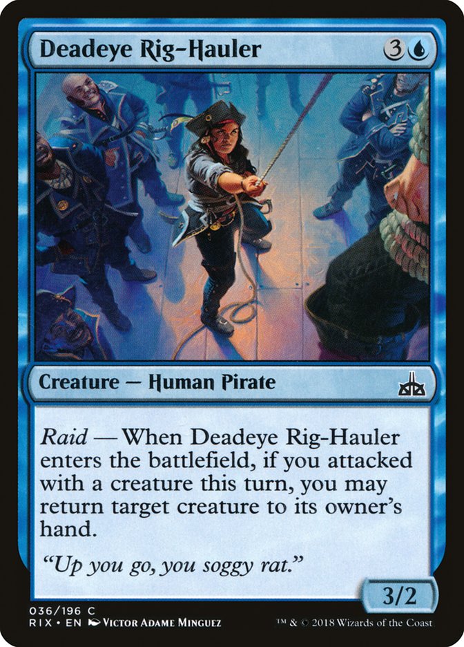 Deadeye Rig-Hauler [Rivals of Ixalan] | Clutch Gaming