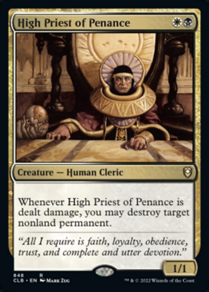 High Priest of Penance [Commander Legends: Battle for Baldur's Gate] | Clutch Gaming