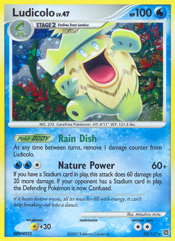 Ludicolo (13/132) [Diamond & Pearl: Secret Wonders] | Clutch Gaming