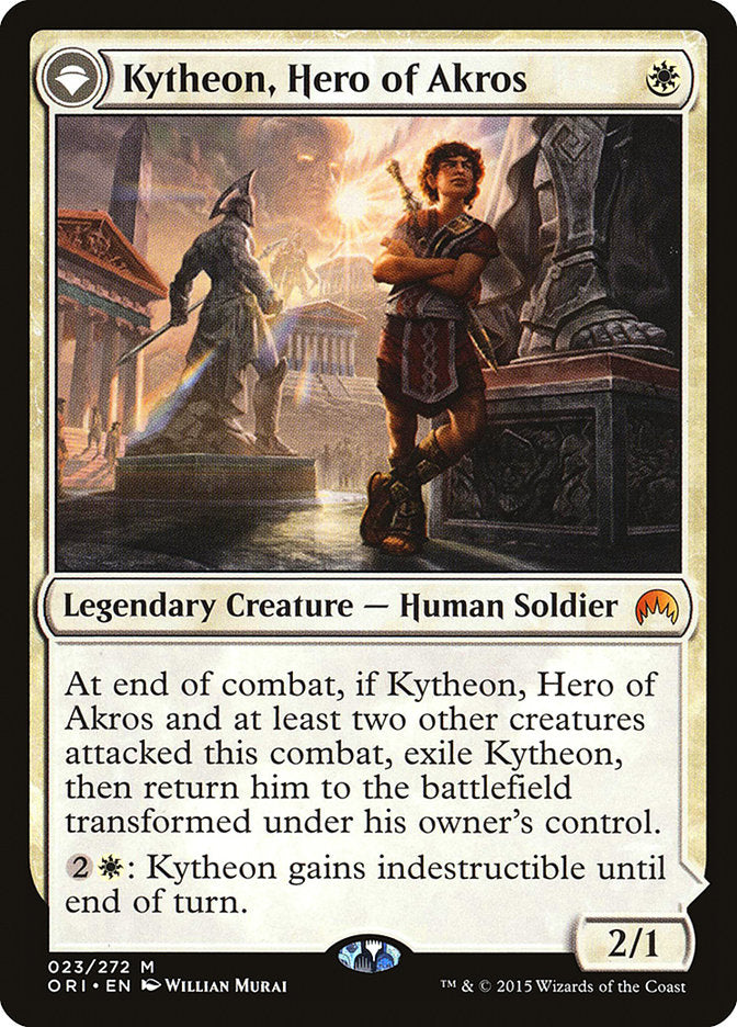 Kytheon, Hero of Akros // Gideon, Battle-Forged [Magic Origins] | Clutch Gaming