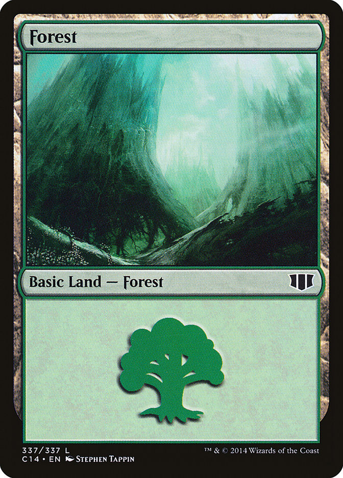 Forest (337) [Commander 2014] | Clutch Gaming