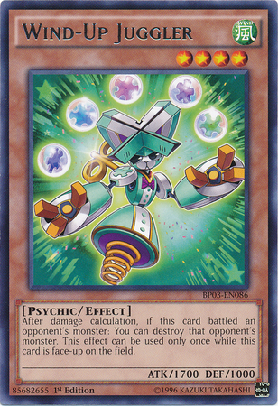 Wind-Up Juggler [BP03-EN086] Rare | Clutch Gaming