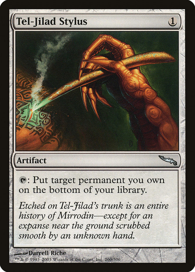 Tel-Jilad Stylus [Mirrodin] | Clutch Gaming