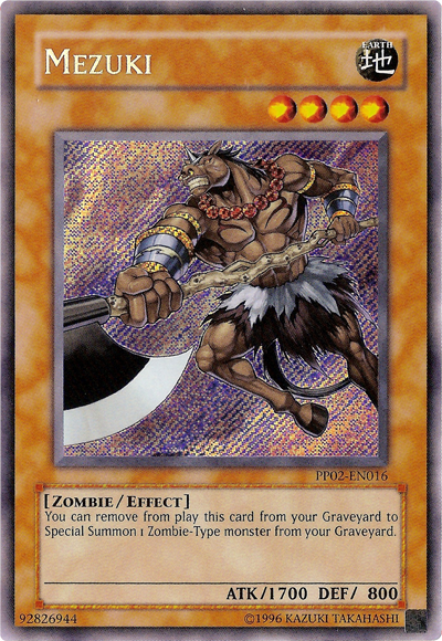 Mezuki [PP02-EN016] Secret Rare | Clutch Gaming