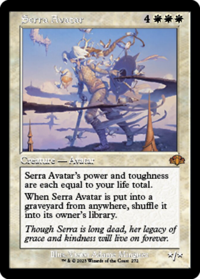 Serra Avatar (Retro) [Dominaria Remastered] | Clutch Gaming