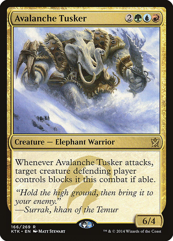 Avalanche Tusker [Khans of Tarkir] | Clutch Gaming