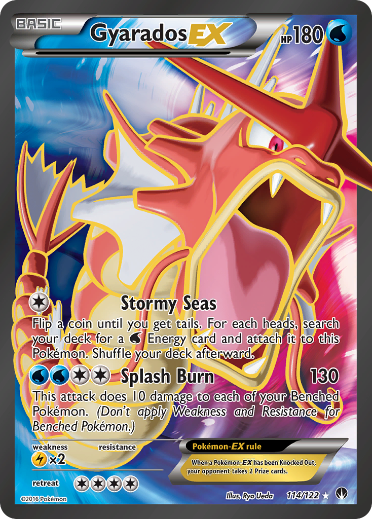 Gyarados EX (114/122) [XY: BREAKpoint] | Clutch Gaming