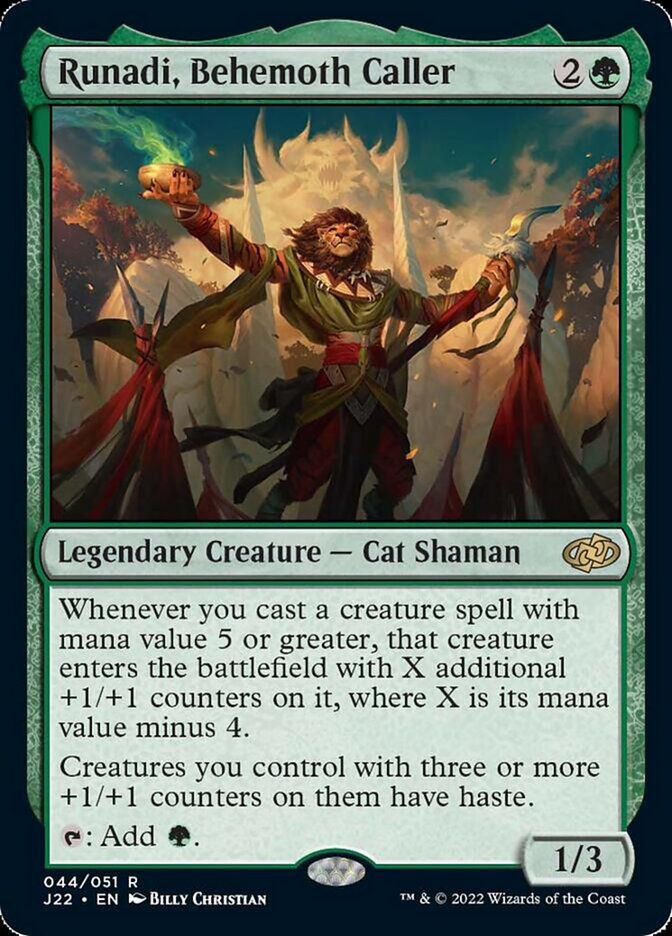 Runadi, Behemoth Caller [Jumpstart 2022] | Clutch Gaming