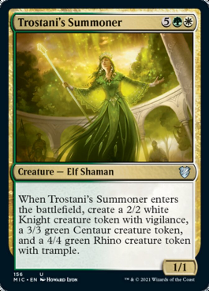 Trostani's Summoner [Innistrad: Midnight Hunt Commander] | Clutch Gaming