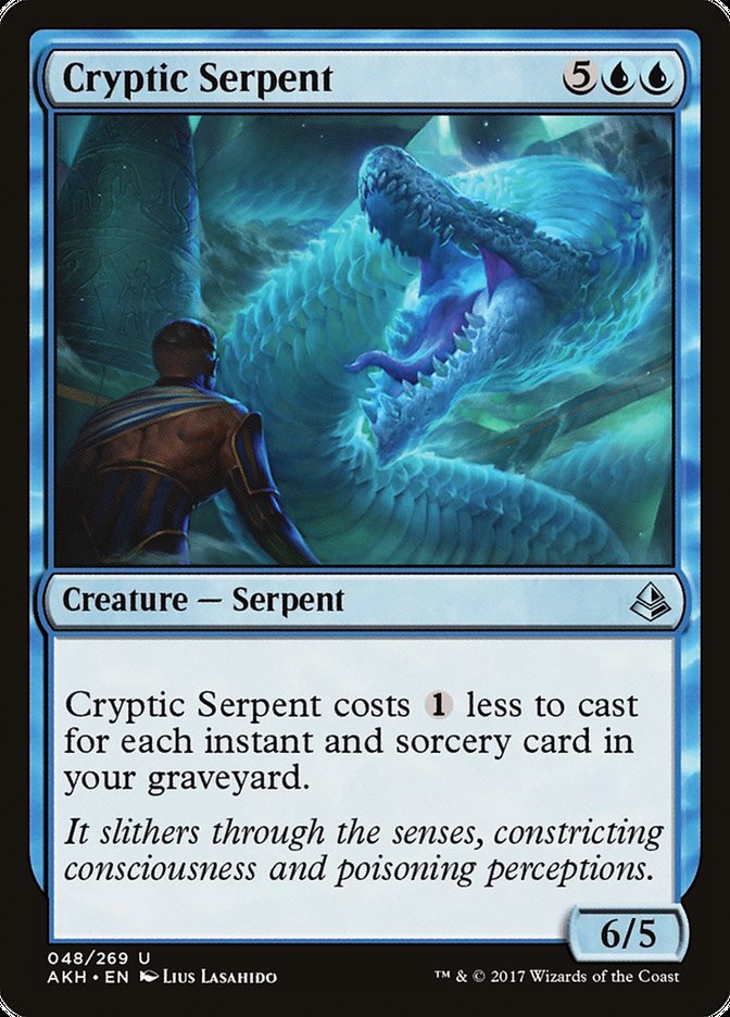 Cryptic Serpent [Amonkhet] | Clutch Gaming