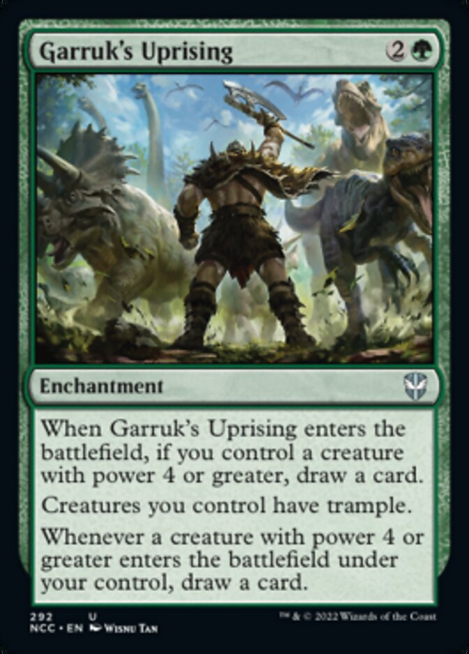 Garruk's Uprising [Streets of New Capenna Commander] | Clutch Gaming