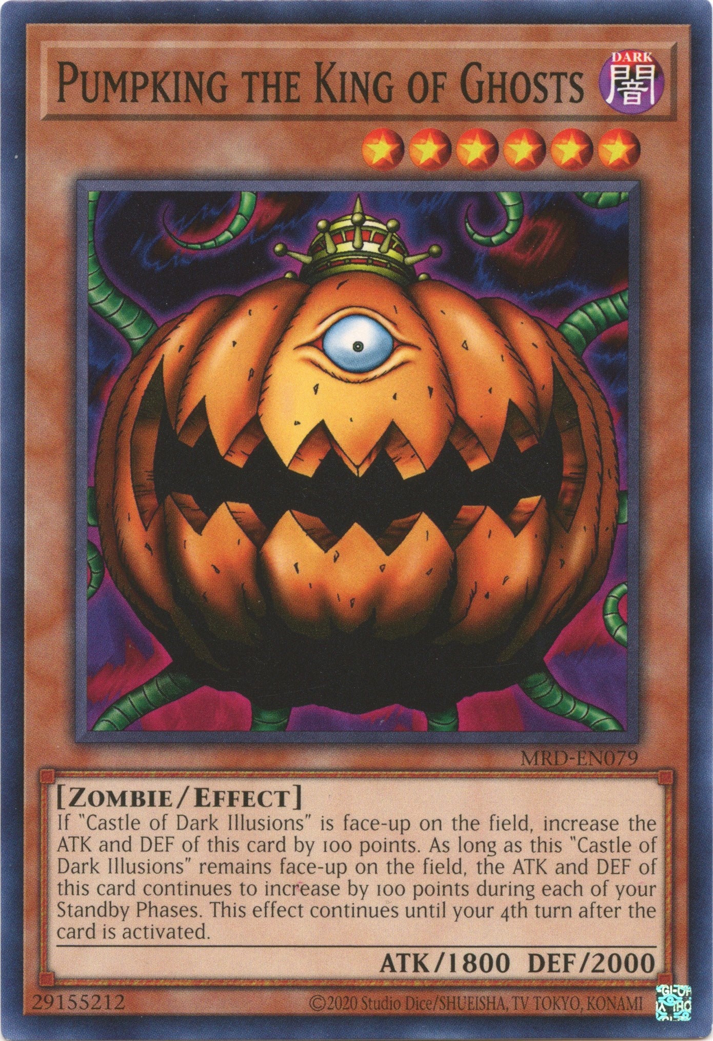 Pumpking the King of Ghosts (25th Anniversary) [MRD-EN079] Common | Clutch Gaming
