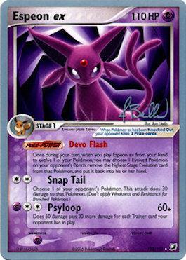 Espeon ex (102/115) (Eeveelutions - Jimmy Ballard) [World Championships 2006] | Clutch Gaming