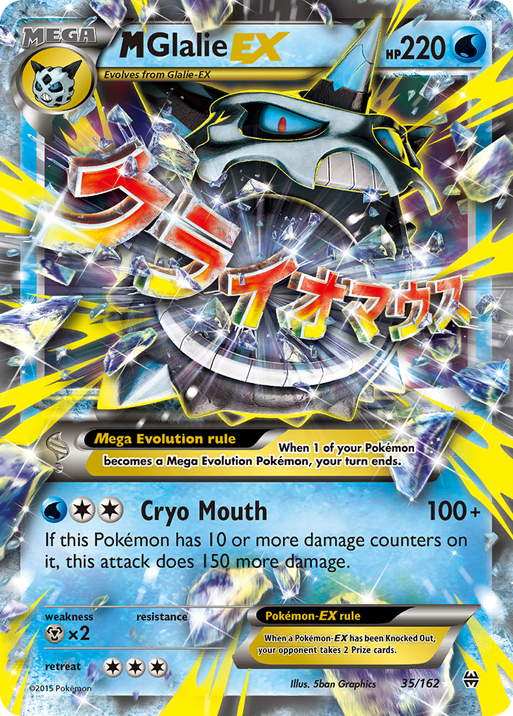 M Glalie EX (35/162) [XY: BREAKthrough] | Clutch Gaming