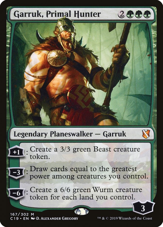 Garruk, Primal Hunter [Commander 2019] | Clutch Gaming