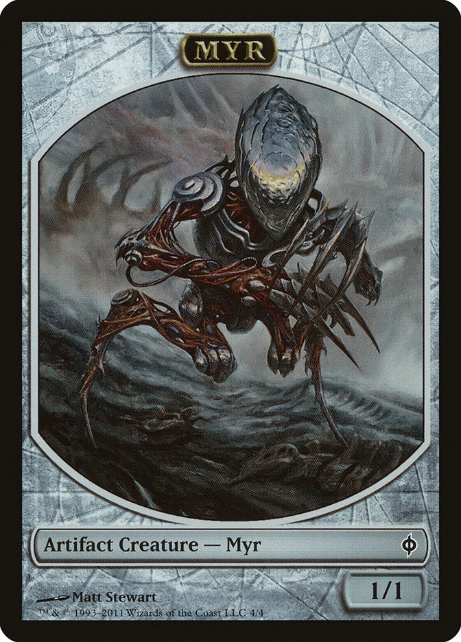 Myr Token [New Phyrexia Tokens] | Clutch Gaming