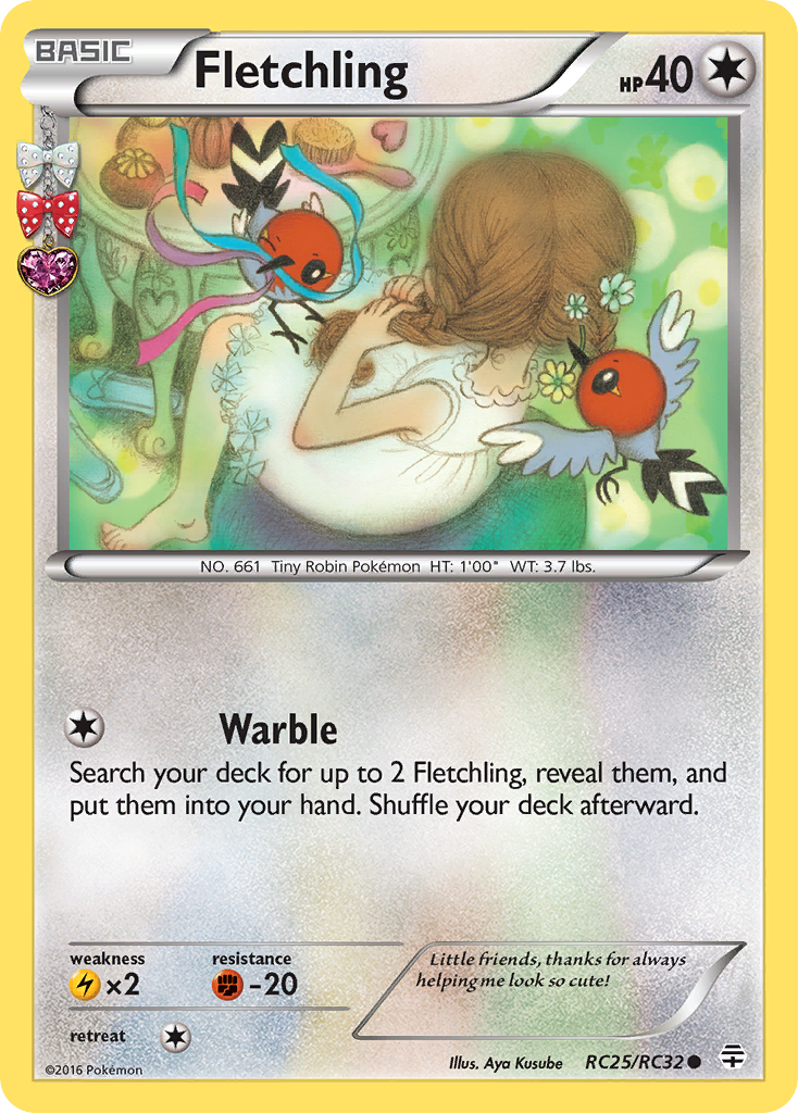 Fletchling (RC25/RC32) [XY: Generations] | Clutch Gaming