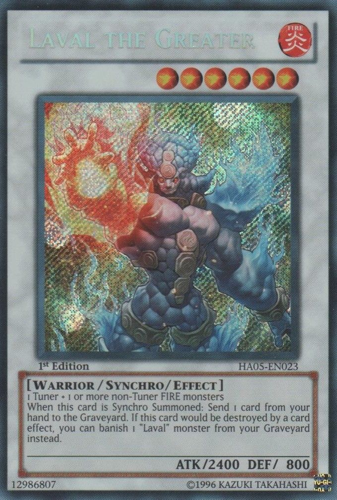 Laval the Greater [HA05-EN023] Secret Rare | Clutch Gaming