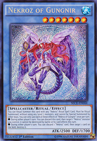 Nekroz of Gungnir [SECE-EN044] Secret Rare | Clutch Gaming