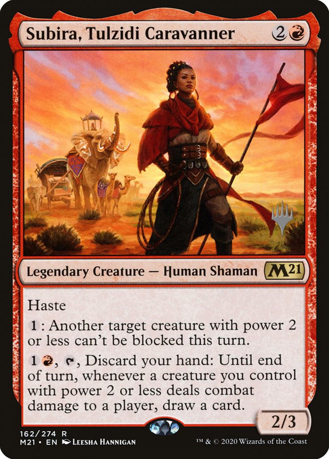 Subira, Tulzidi Caravanner (Promo Pack) [Core Set 2021 Promos] | Clutch Gaming