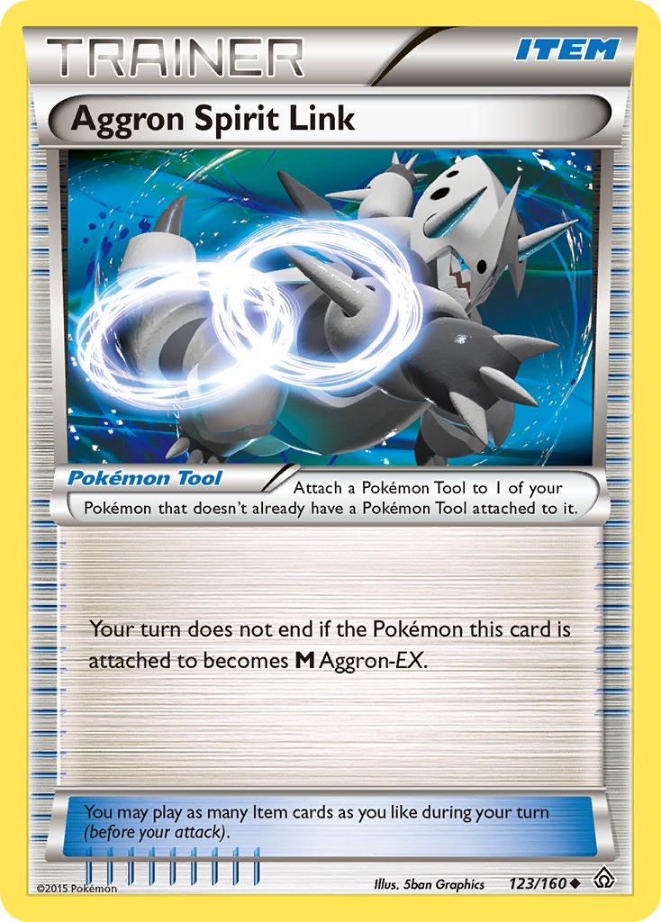 Aggron Spirit Link (123/160) [XY: Primal Clash] | Clutch Gaming