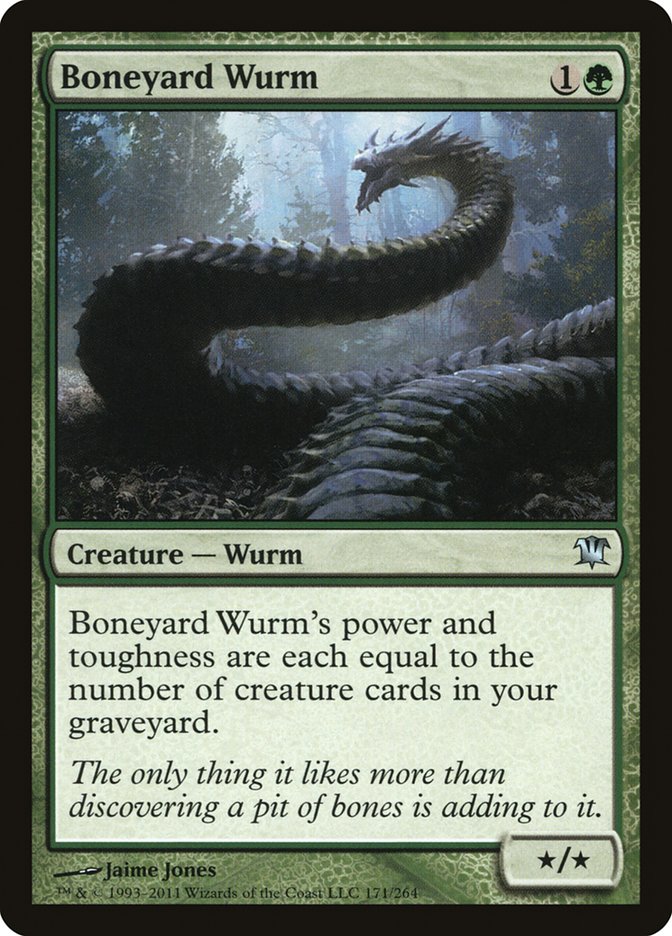 Boneyard Wurm [Innistrad] | Clutch Gaming