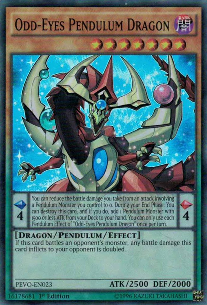 Odd-Eyes Pendulum Dragon [PEVO-EN023] Super Rare | Clutch Gaming