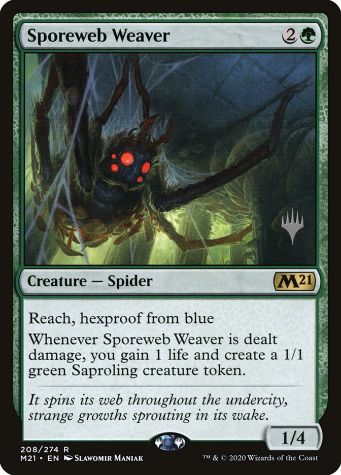 Sporeweb Weaver (Promo Pack) [Core Set 2021 Promos] | Clutch Gaming