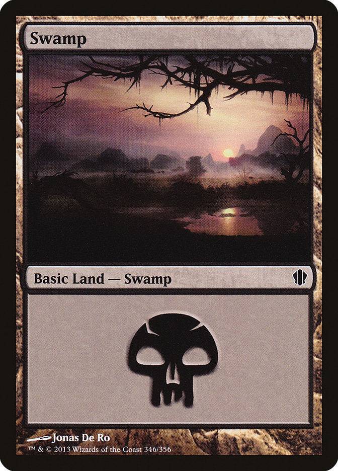 Swamp (346) [Commander 2013] | Clutch Gaming