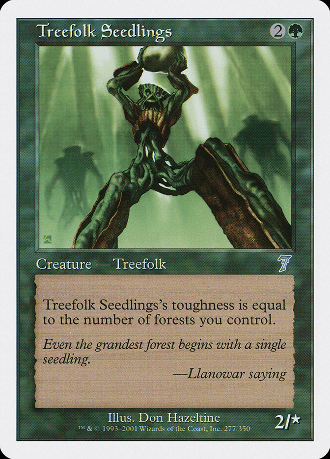 Treefolk Seedlings [Seventh Edition] | Clutch Gaming