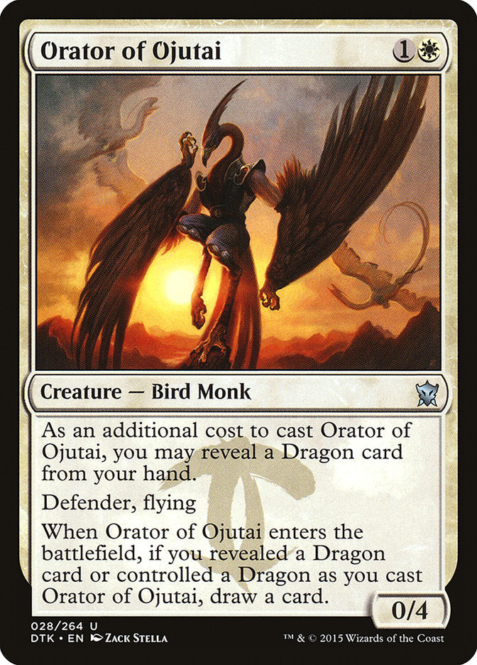 Orator of Ojutai [Dragons of Tarkir] | Clutch Gaming