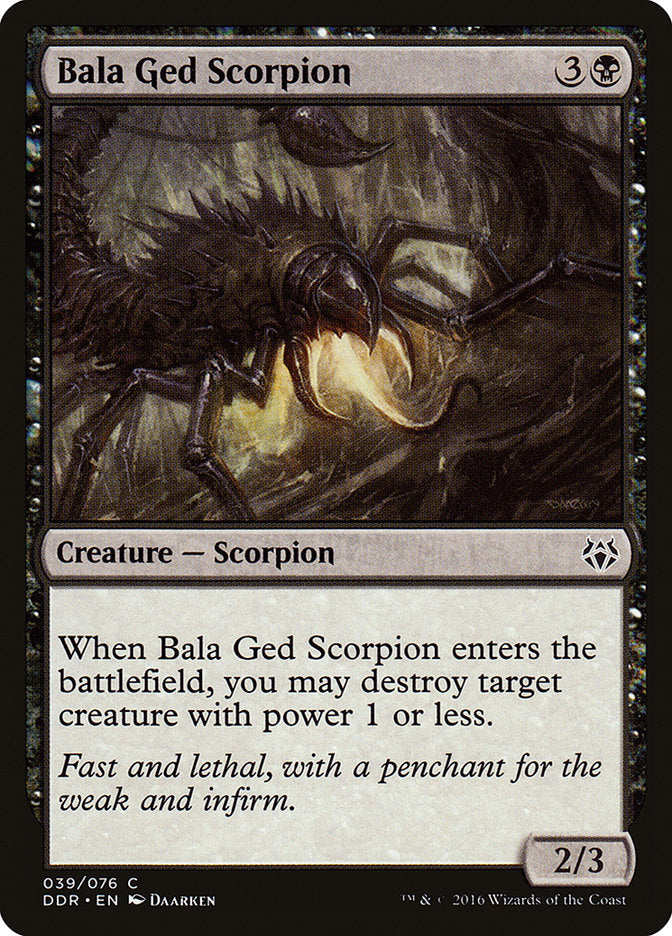 Bala Ged Scorpion [Duel Decks: Nissa vs. Ob Nixilis] | Clutch Gaming