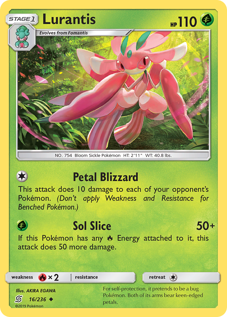 Lurantis (16/236) [Sun & Moon: Unified Minds] | Clutch Gaming