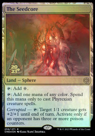 The Seedcore [Phyrexia: All Will Be One Prerelease Promos] | Clutch Gaming