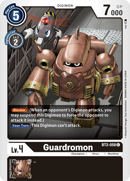 Guardromon [BT2-058] [Release Special Booster Ver.1.0] | Clutch Gaming