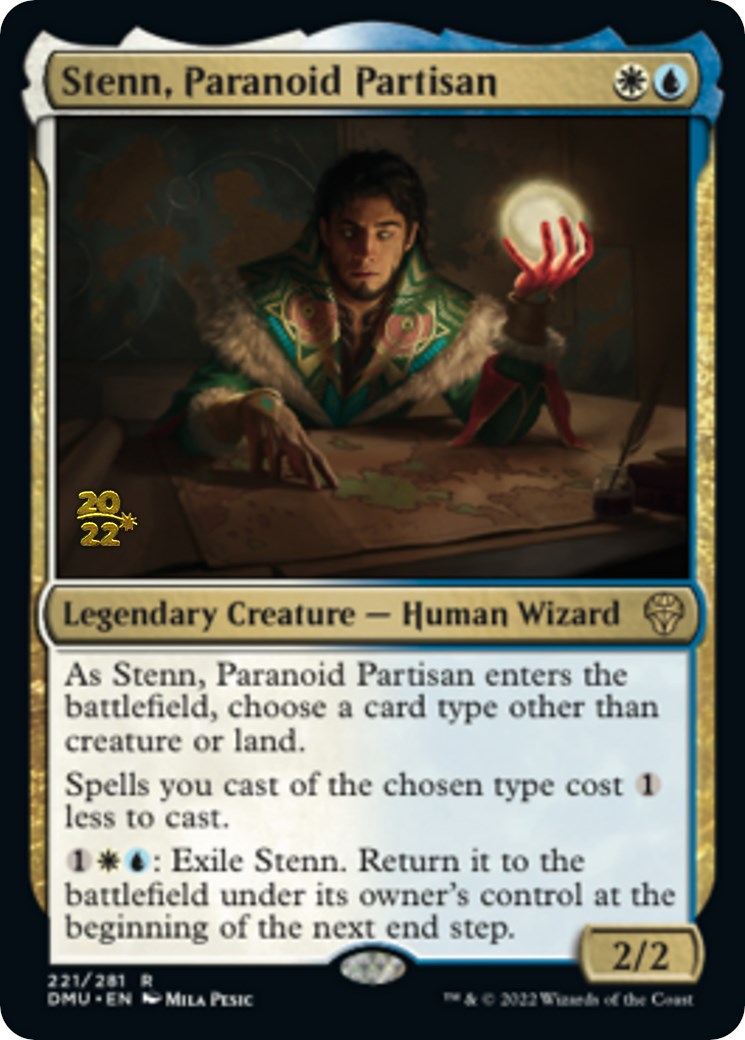 Stenn, Paranoid Partisan [Dominaria United Prerelease Promos] | Clutch Gaming