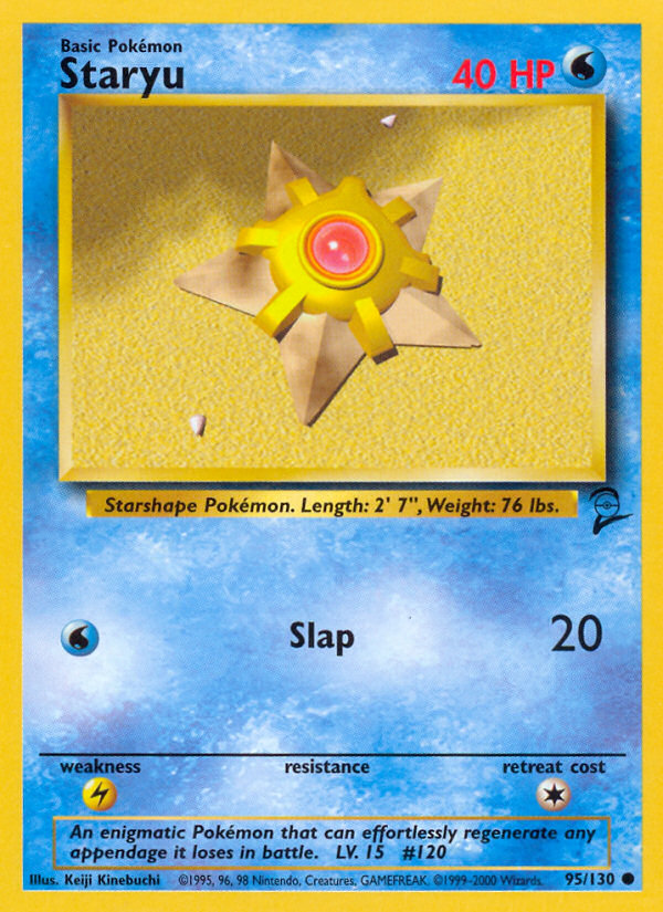 Staryu (95/130) [Base Set 2] | Clutch Gaming