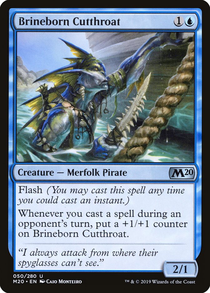 Brineborn Cutthroat [Core Set 2020] | Clutch Gaming