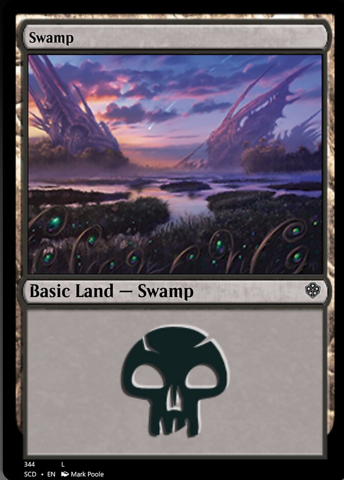 Swamp (344) [Starter Commander Decks] | Clutch Gaming