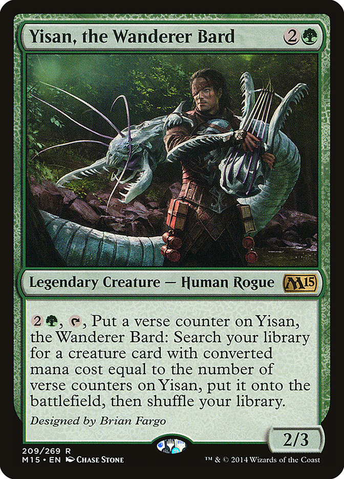 Yisan, the Wanderer Bard [Magic 2015] | Clutch Gaming