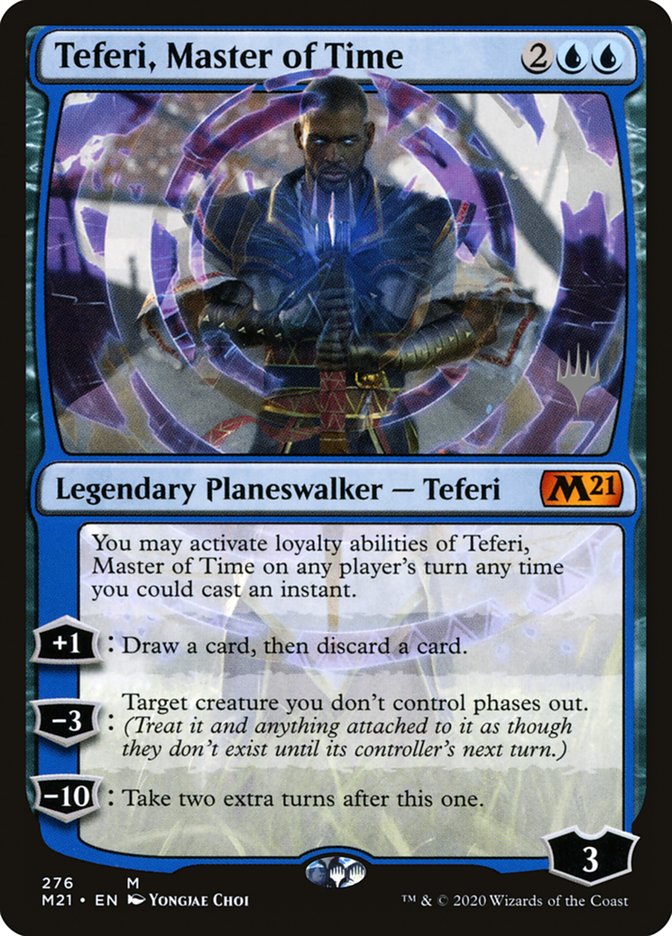 Teferi, Master of Time (Promo Pack) (276) [Core Set 2021 Promos] | Clutch Gaming