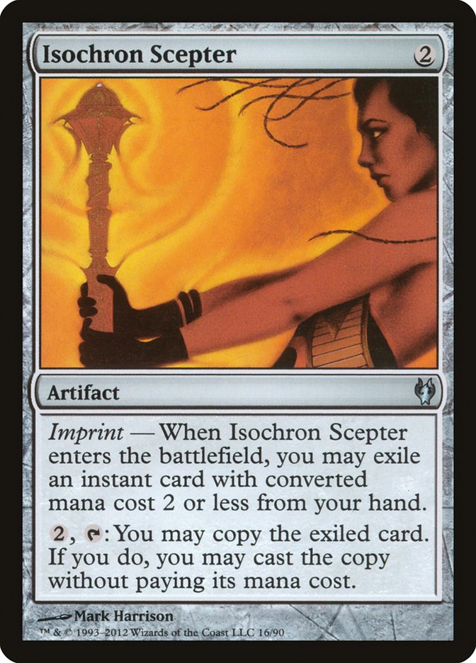 Isochron Scepter [Duel Decks: Izzet vs. Golgari] | Clutch Gaming