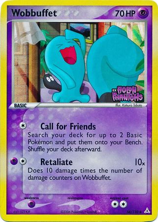 Wobbuffet (56/110) (Stamped) [EX: Holon Phantoms] | Clutch Gaming